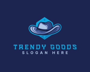 Western Cowboy Hat logo design