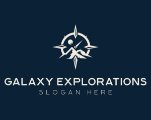 Mountain Compass Exploration logo design