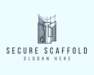 Building Property Scaffolding logo