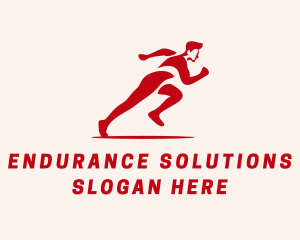 Sprint Runner Athlete  logo