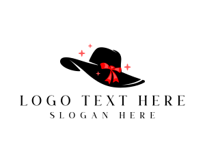 Fashion - Fashion Ribbon Hat logo design