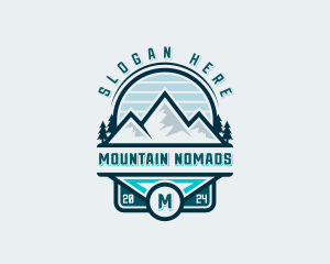 Summit Mountain Hiking logo design