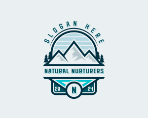 Summit Mountain Hiking logo design