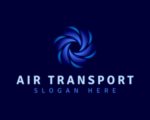 Air Cooling Ventilation logo design