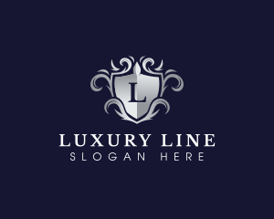 Crown Crest Luxury logo design