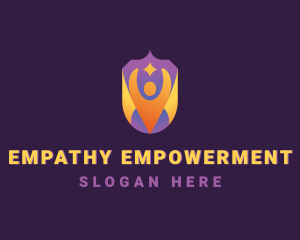 Human Shield Leadership logo design