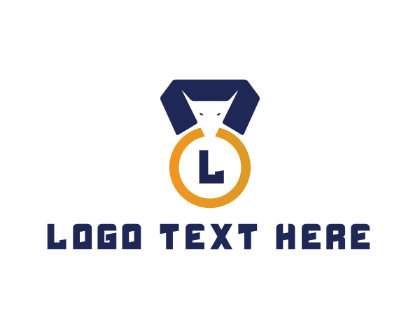 Medal Award Pendant  logo