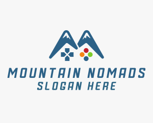 Mountain Gaming Console  logo design