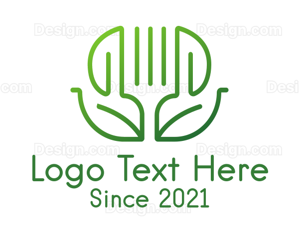 Healthy Vegetarian Restaurant Logo