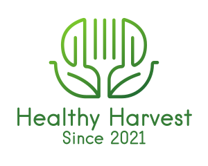 Healthy Vegetarian Restaurant logo design