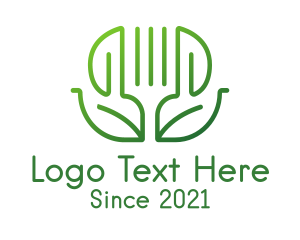 Food - Healthy Vegetarian Restaurant logo design