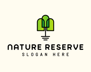 Nature Park Tree logo design