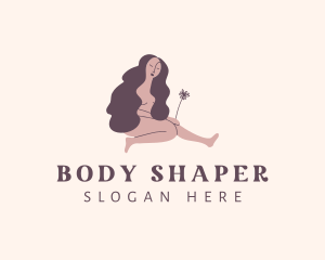 Sexy Nude Female logo design