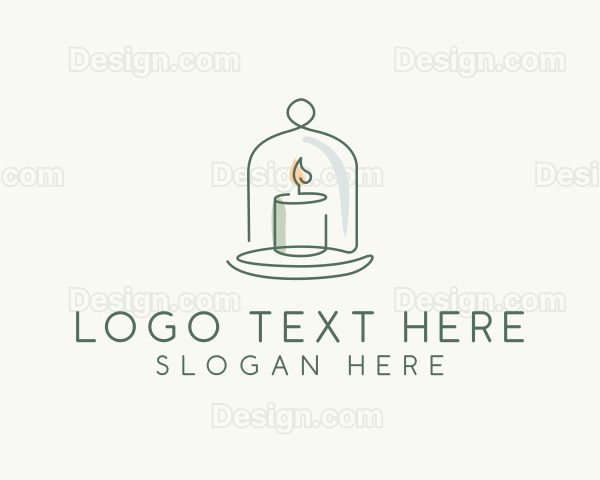 Candle Cloche Decor Logo