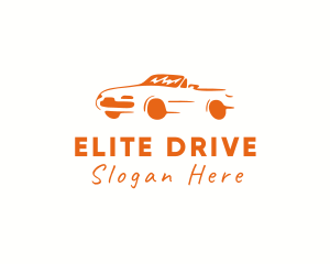 Cabriolet Car Automobile Drive logo design