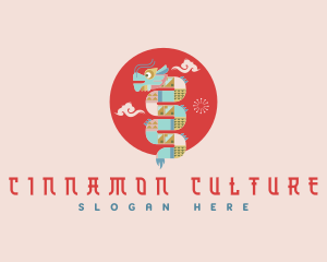Cultural Festival Dragon logo