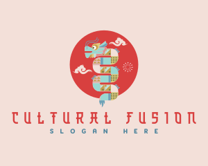 Cultural Festival Dragon logo