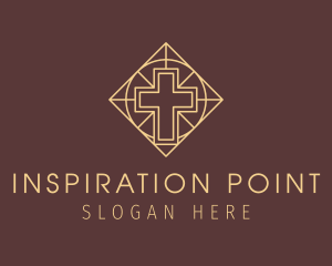 Yellow Cross Worship logo