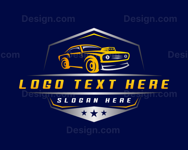 Car Mechanic Garage Logo