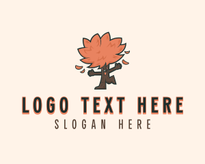 Autumn Garden Tree logo