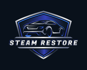 Automotive Car Restoration logo design