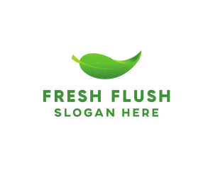 Organic Leaf Spa logo design