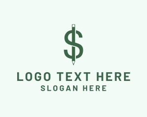 Dollar Pencil Money Exchange logo