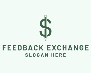 Dollar Pencil Money Exchange logo