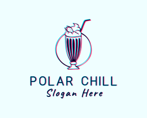 Milkshake Smoothie Drink logo