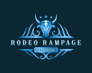 Rodeo Bull Ranch logo design