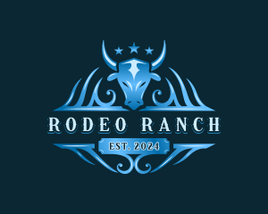 Rodeo Bull Ranch logo design