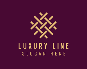 Luxury Weave Hashtag logo design