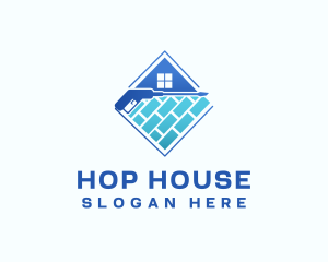 House Water Pressure Cleaner logo design