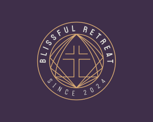 Spiritual Fellowship Cross logo design