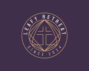 Spiritual Fellowship Cross logo design