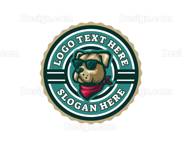 Dog Shades Grooming Logo