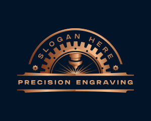 Laser Engraving Machine logo design