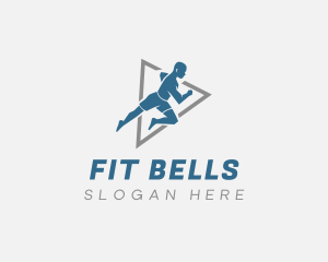 Health Fitness Runner logo design