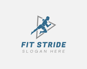 Health Fitness Runner logo design