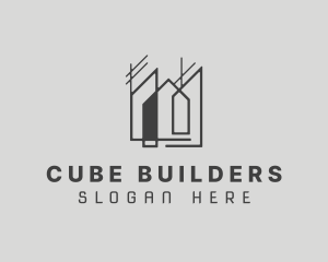 House Building Structure logo design