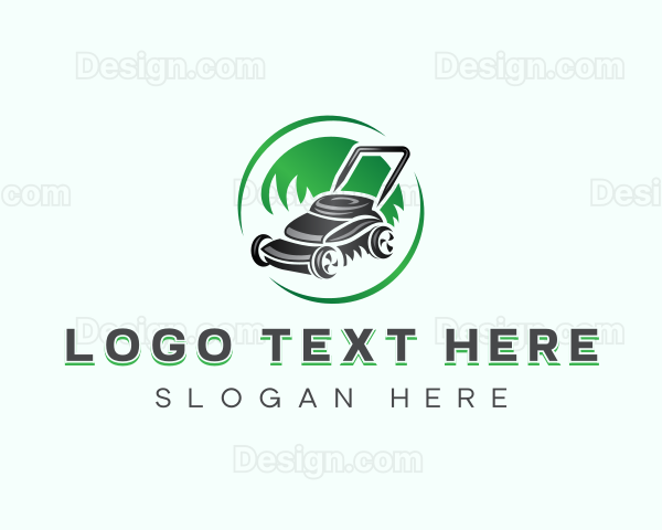 Lawn Mower Trimmer Logo