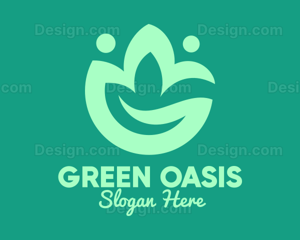 Green Eco Plant Logo