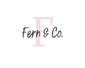 Feminine  Beauty Boutique logo design