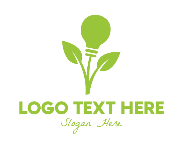 Green Leaf logo example 2