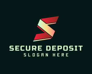 Cyber Letter S Security logo design