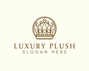 Luxury Royal Crown  logo design