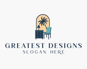 Interior Furniture Design logo design