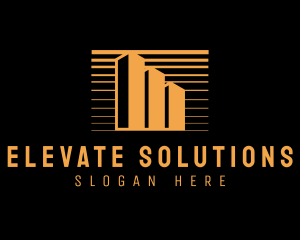 High Rise Building logo design