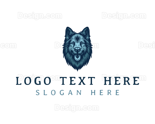 Canine Dog Puppy Logo