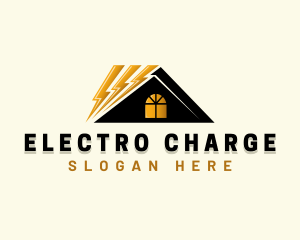 Home Electricity Power logo design